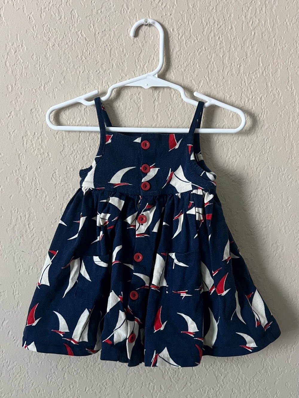 Ralph Lauren Navy Nautical Baby Dress